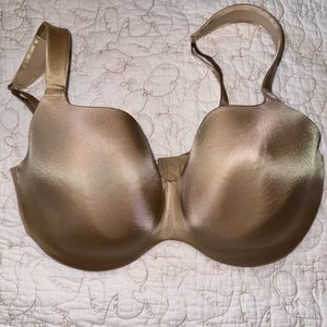 Cacique beige lightly worn underwire bra